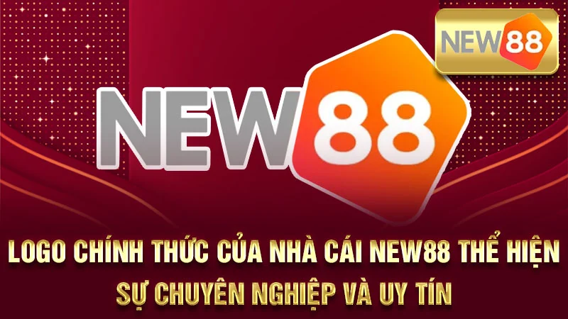 Logo chính thức của nhà cái NEW88 thể hiện sự chuyên nghiệp và uy tín.